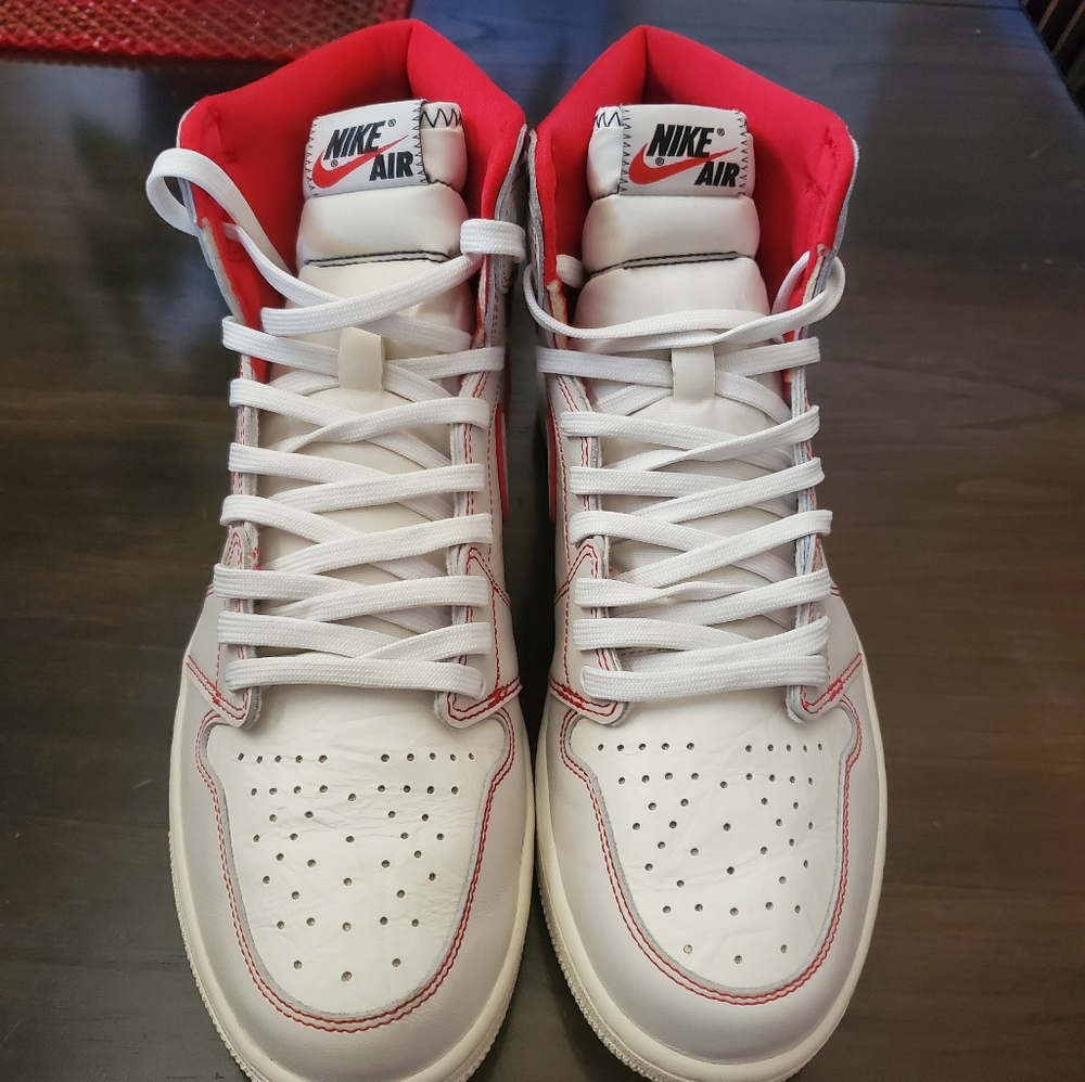 Jordan 1 Retro High OG SailBlackPhantom Men Sz 13
